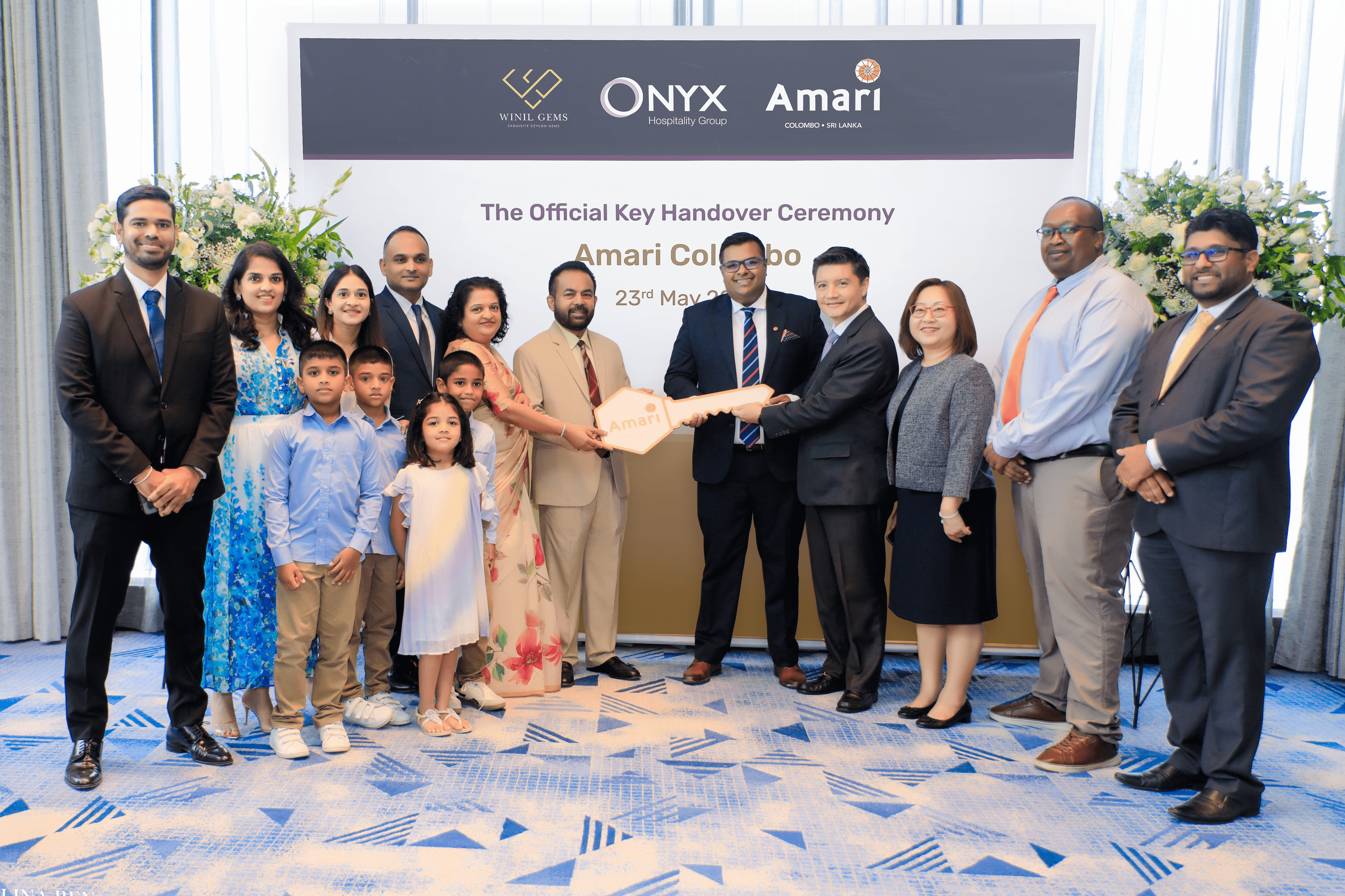 ONYX Hospitality Group Completes Key Handover Ceremony for its New Sri Lanka Property: Amari Colombo