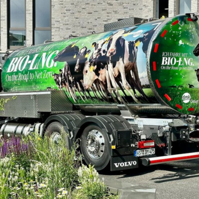 DMK Group converts milk truck fleet to climate-friendly bio-LNG