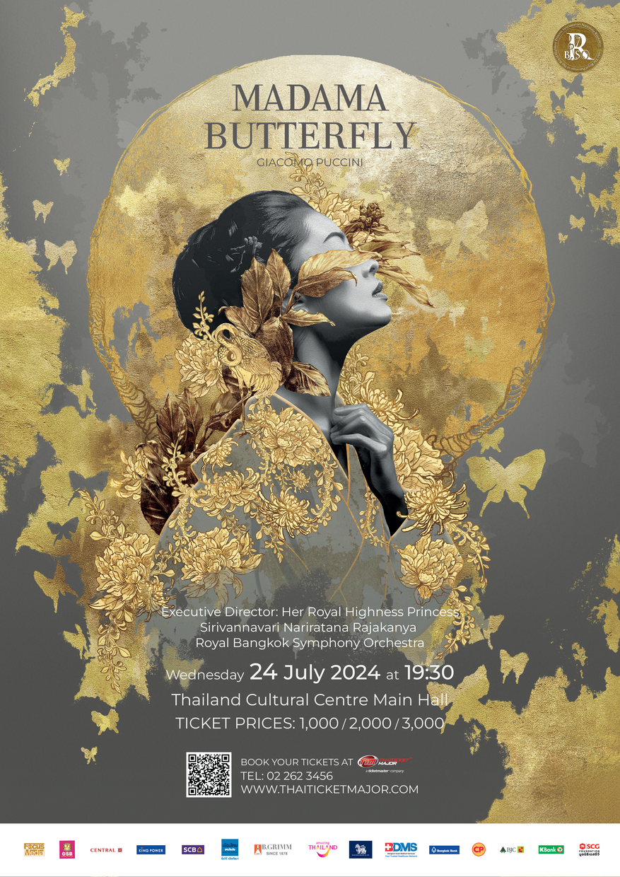 Office of the Prime Minister, in collaboration with the Royal Bangkok Symphony Orchestra, will be organizing a world-class opera performance, “Madama Butterfly,” on the auspicious occasion of His Majesty the King’s 6th cycle birthday anniversary on 28 July 2024