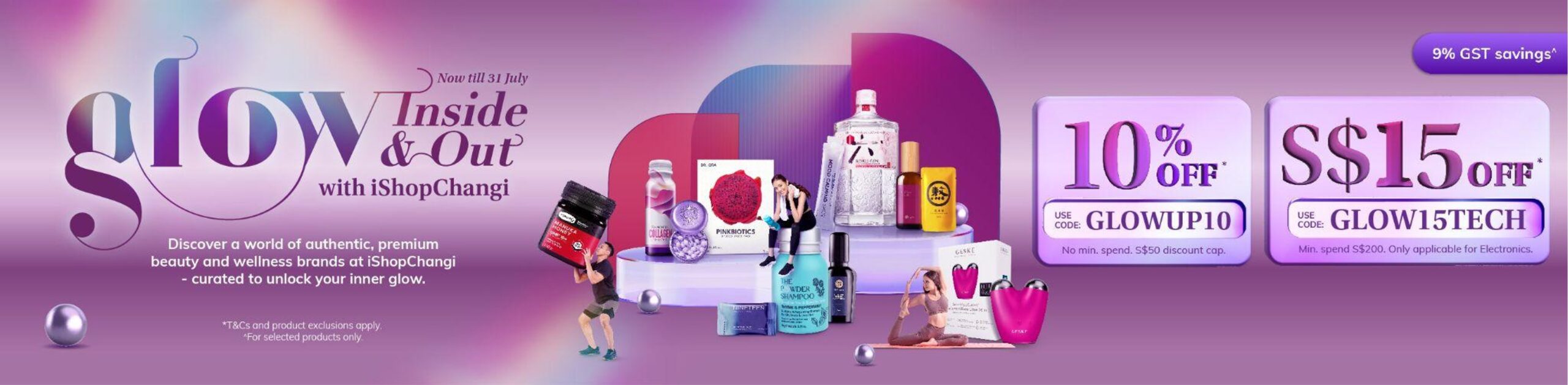 Glow Up with iShopChangi’s Beauty & Wellness Sale in Singapore