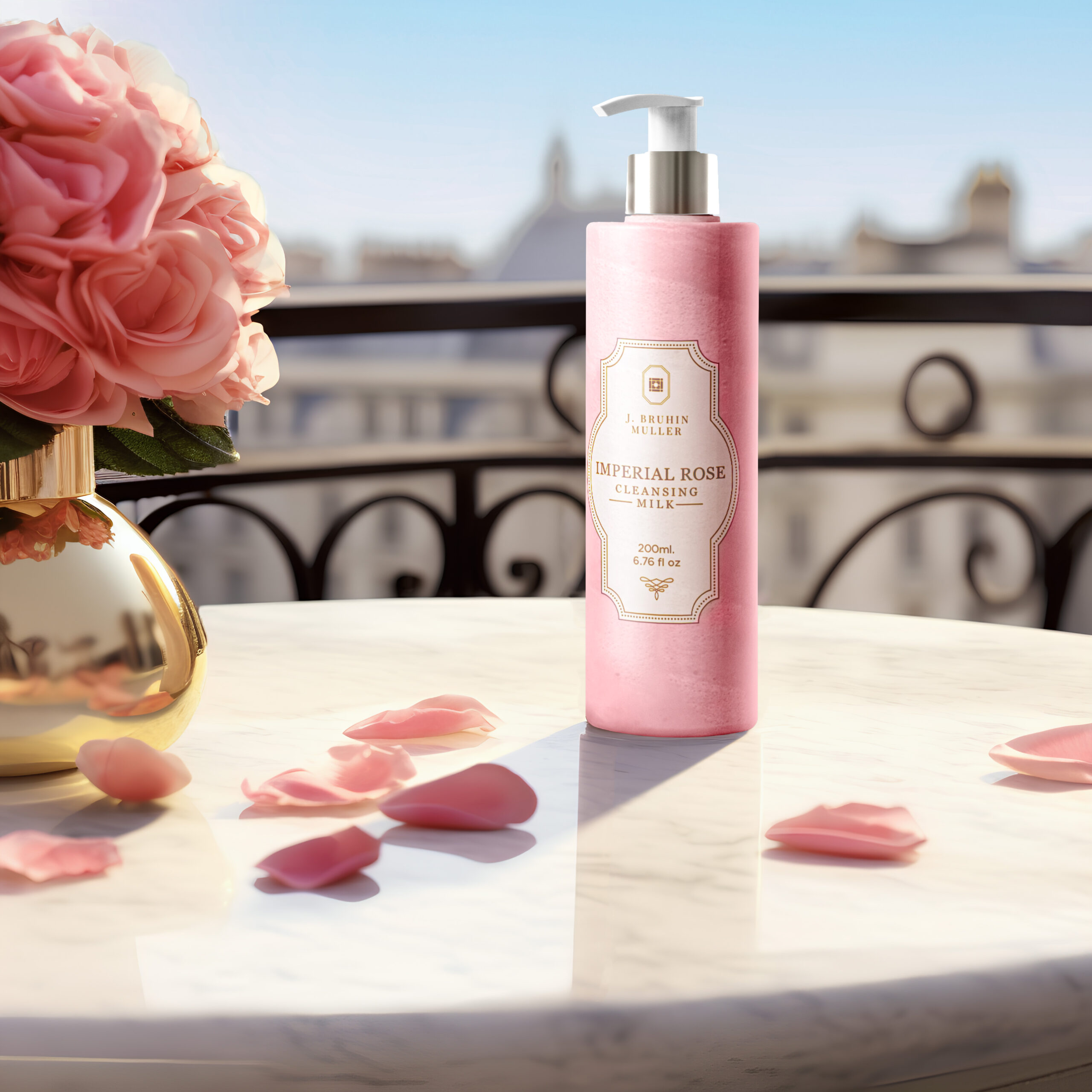 Luxury Skincare J. Bruhin Muller Announces Launch of New Imperial Rose Collection