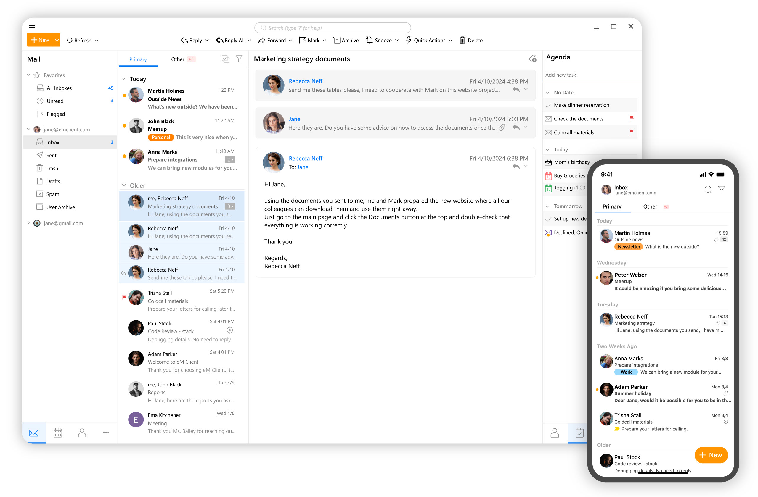 eM Client email app launches groundbreaking version 10 with AI support