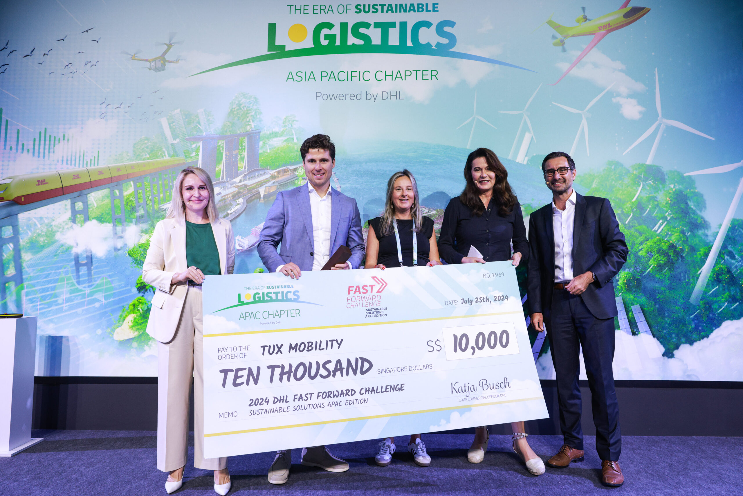 DHL names last-mile mobility startup as sustainability challenge winner