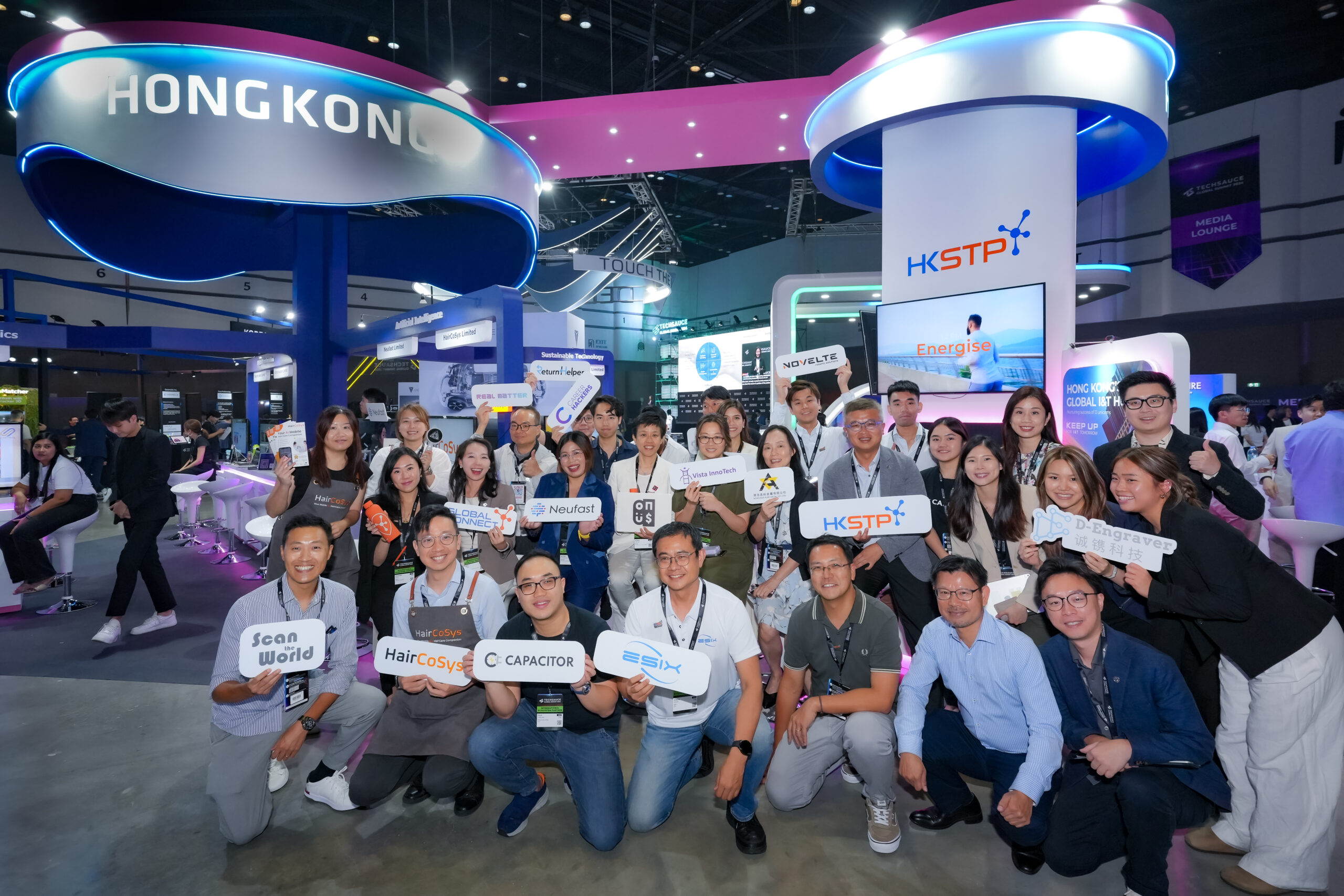 HKSTP Shines for the First Time at Techsauce Global Summit 2024