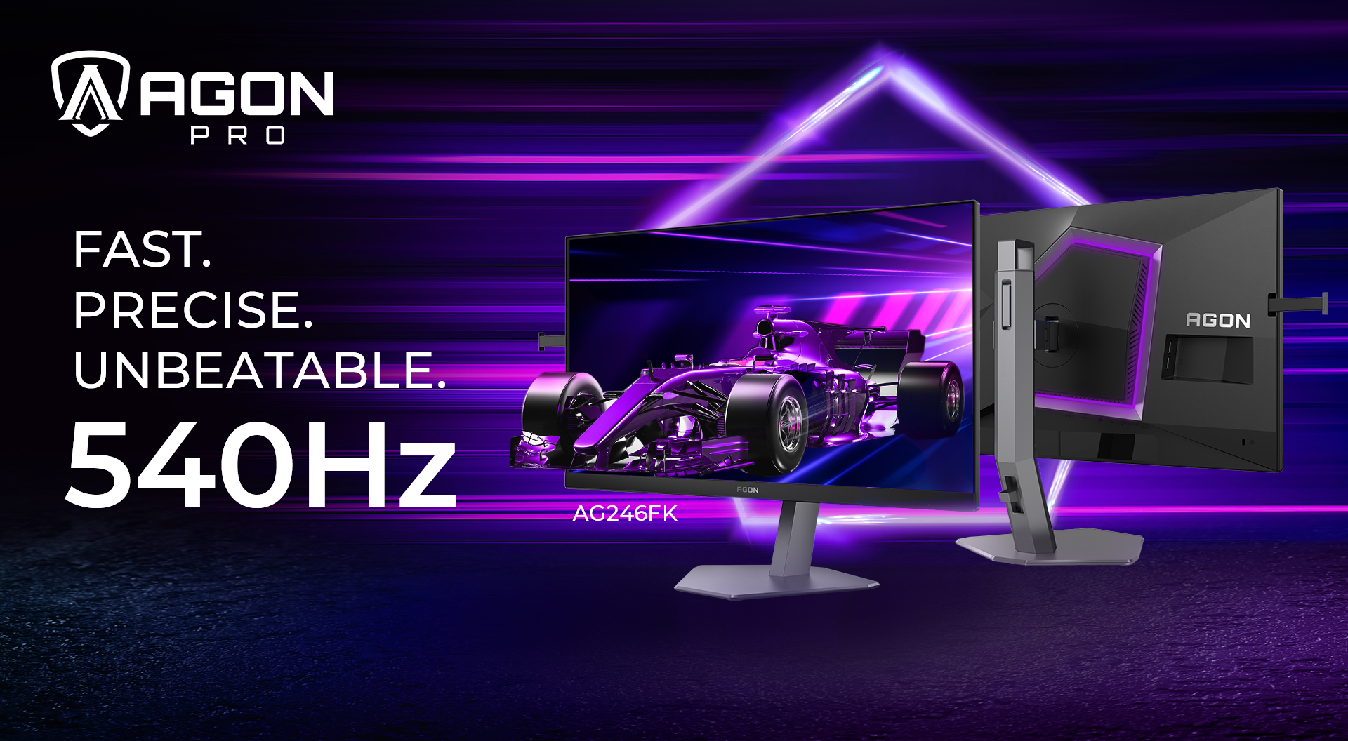 AOC Introduces AGON PRO High-Speed Gaming Monitors, Elevating Gameplay to New Heights