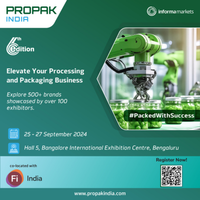 Expand your professional network at ProPak India 2024