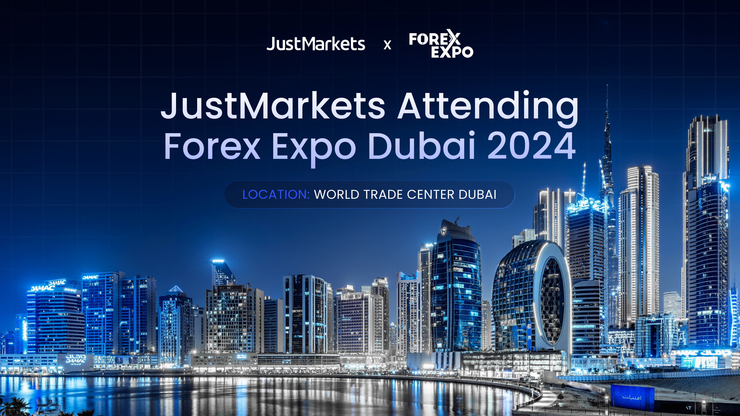 JustMarkets Attending Forex Expo Dubai 2024