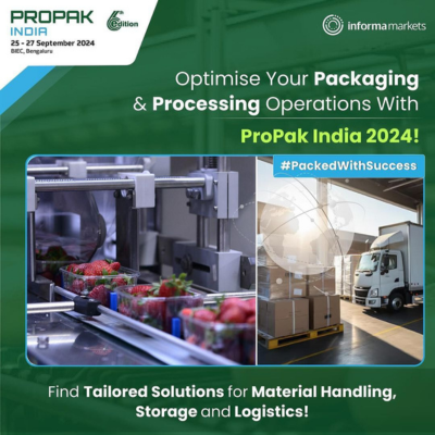 Streamline Your Packaging and Processing Operations with ProPak India 2024!