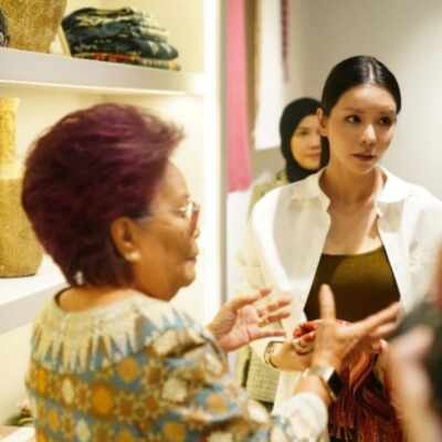 International Fashion Icon Tia Lee Visits Jakarta