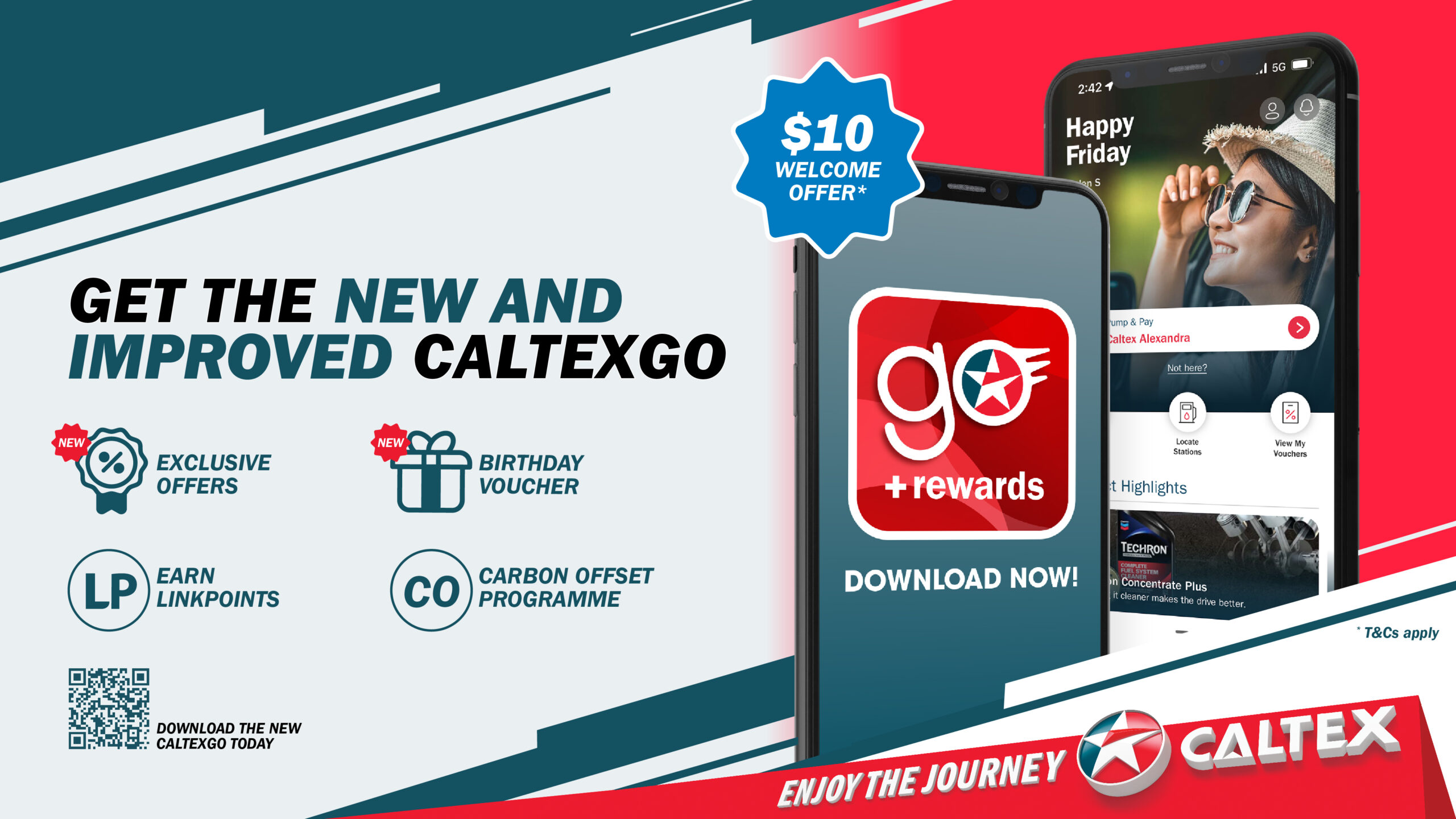 Chevron Singapore gives customers a smarter, more rewarding way to refuel with the launch of the refreshed CaltexGO mobile app