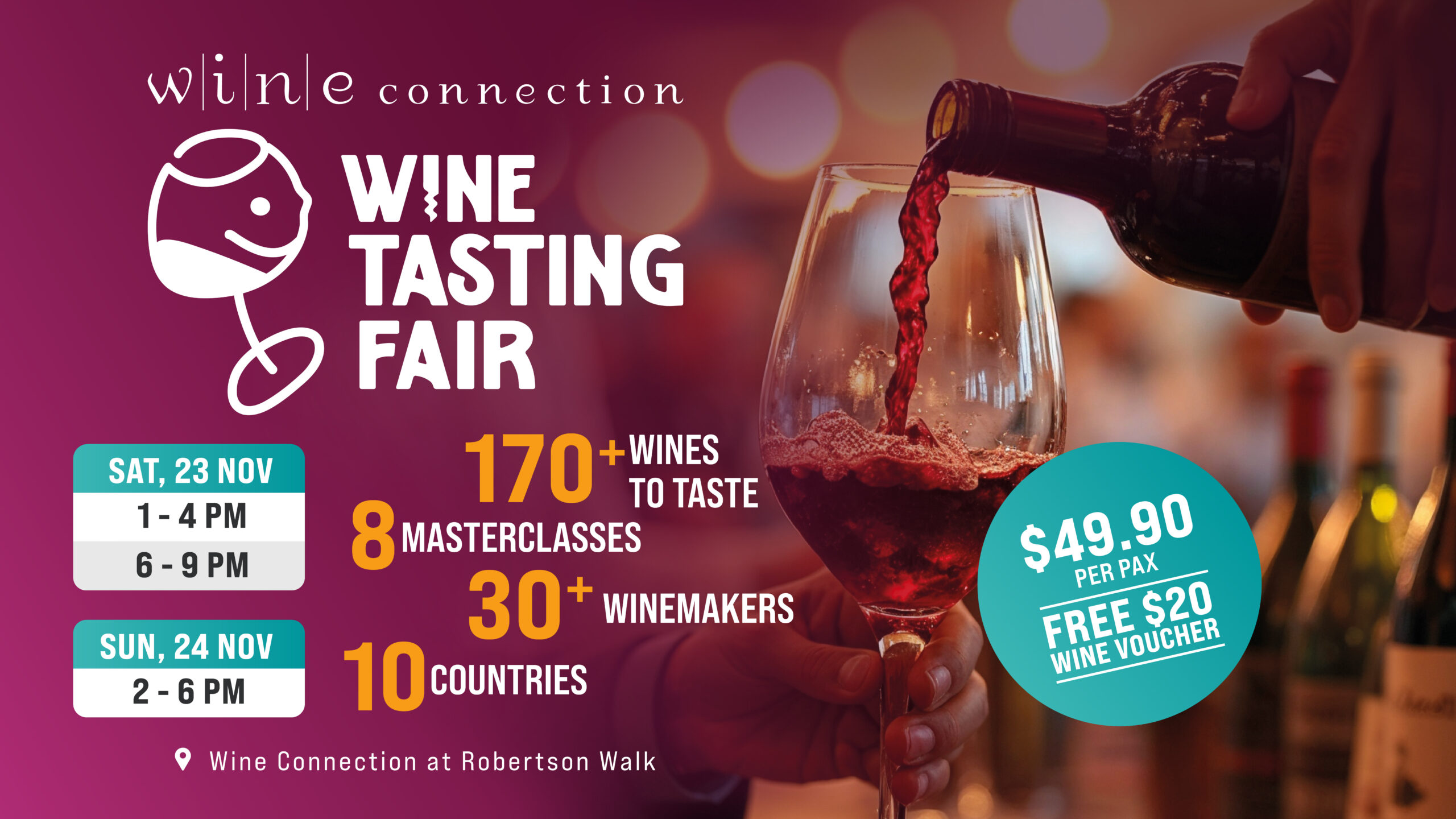 Wine Connection’s Annual Wine Tasting Fair 2024: Discover Your Next Favourite