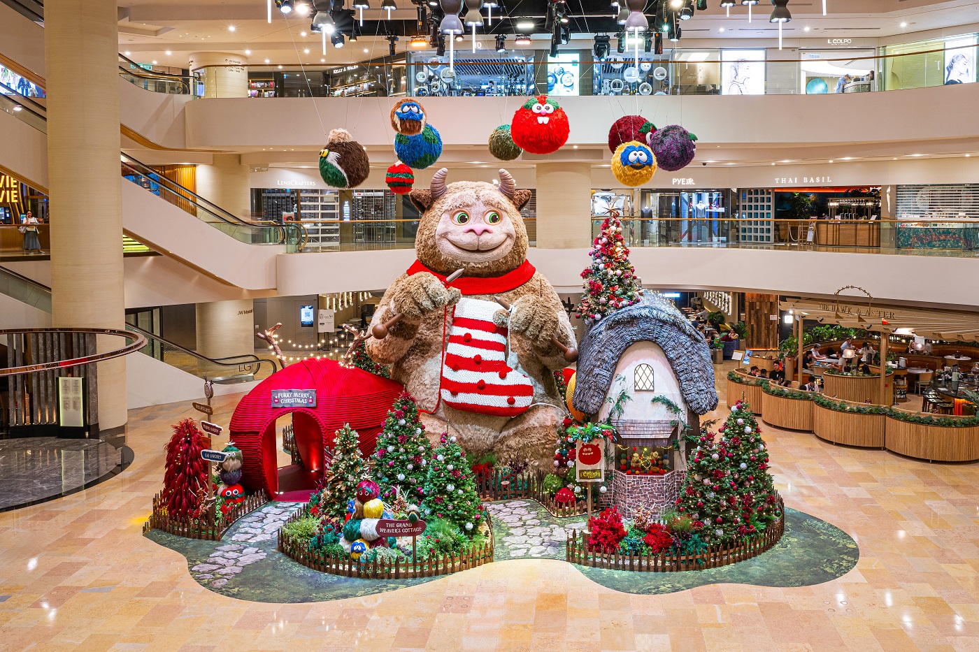 Get Wild about the Festive Season with ChristmasVille Furry Monsters Unleash Holiday Fun at Pacific Place and Starstreet Precinct