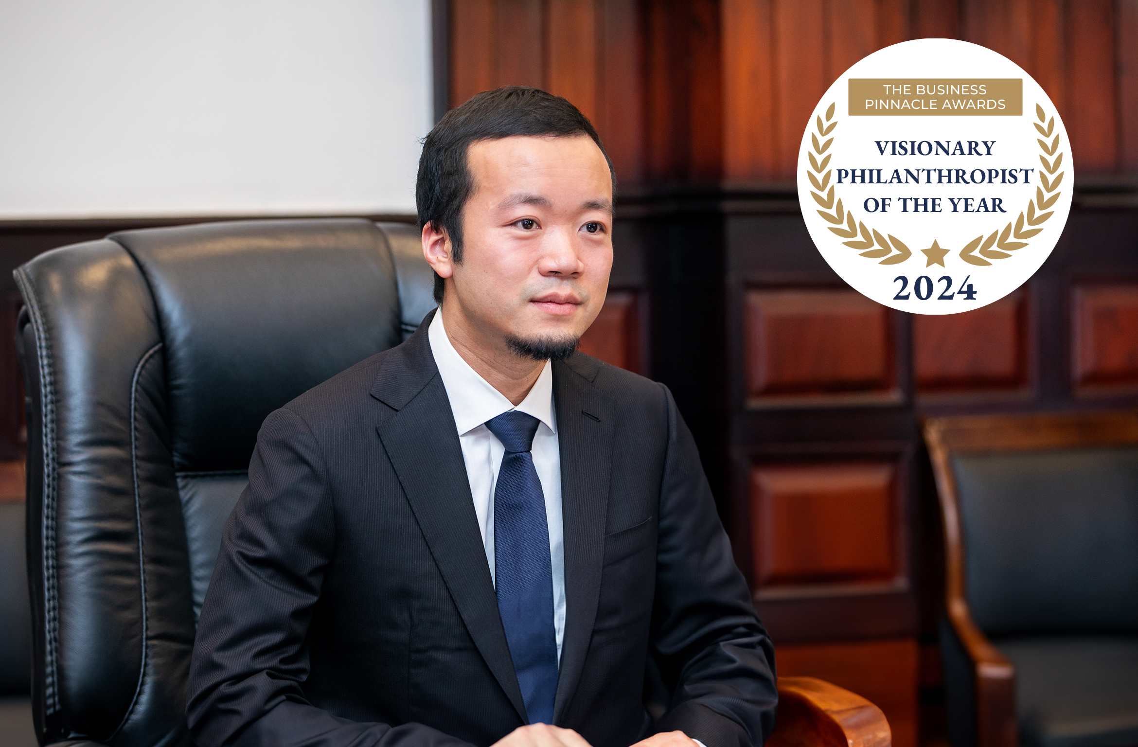 Prince Holding Group’s Chairman Chen Zhi Named Visionary Philanthropist of the Year for Impactful Initiatives in Cambodia