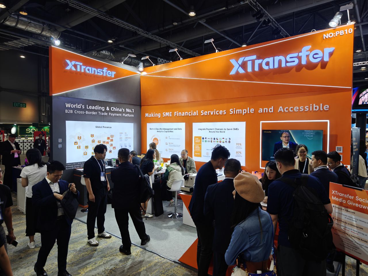 XTransfer Receives Huge Attention in Hong Kong FinTech Week 2024