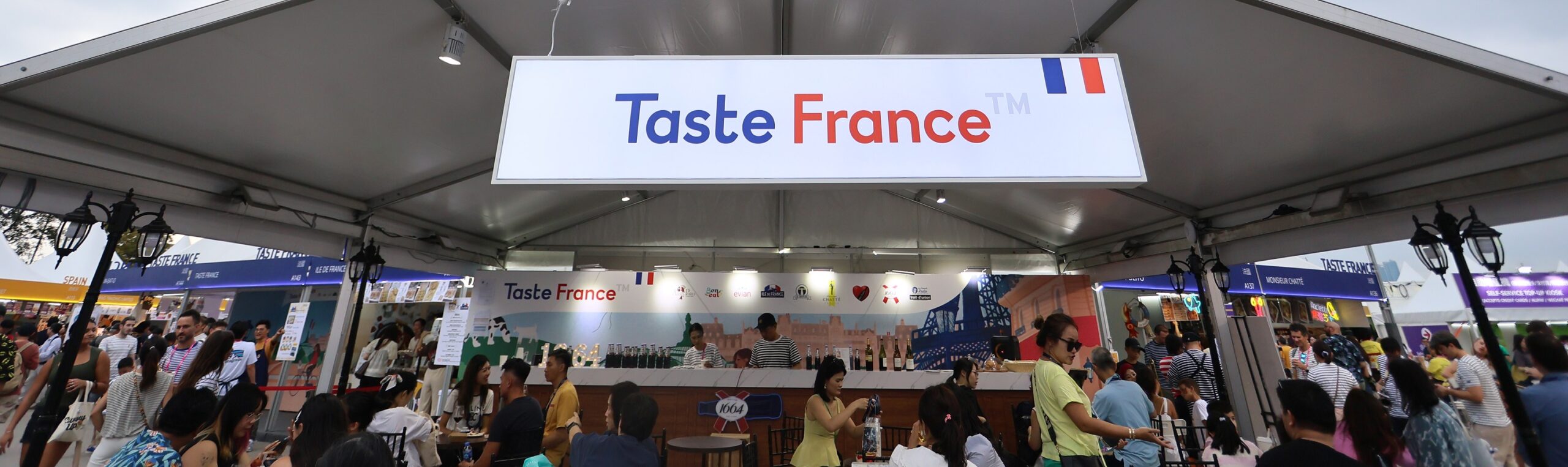 Authentic French Culinary experience at the Taste France Pavilion in Wine & Dine Festival 2024