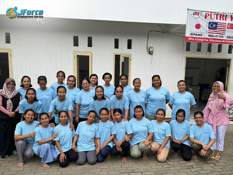 JForce Employment Service Strengthens Maid Training with Overseas Centre in Indonesia