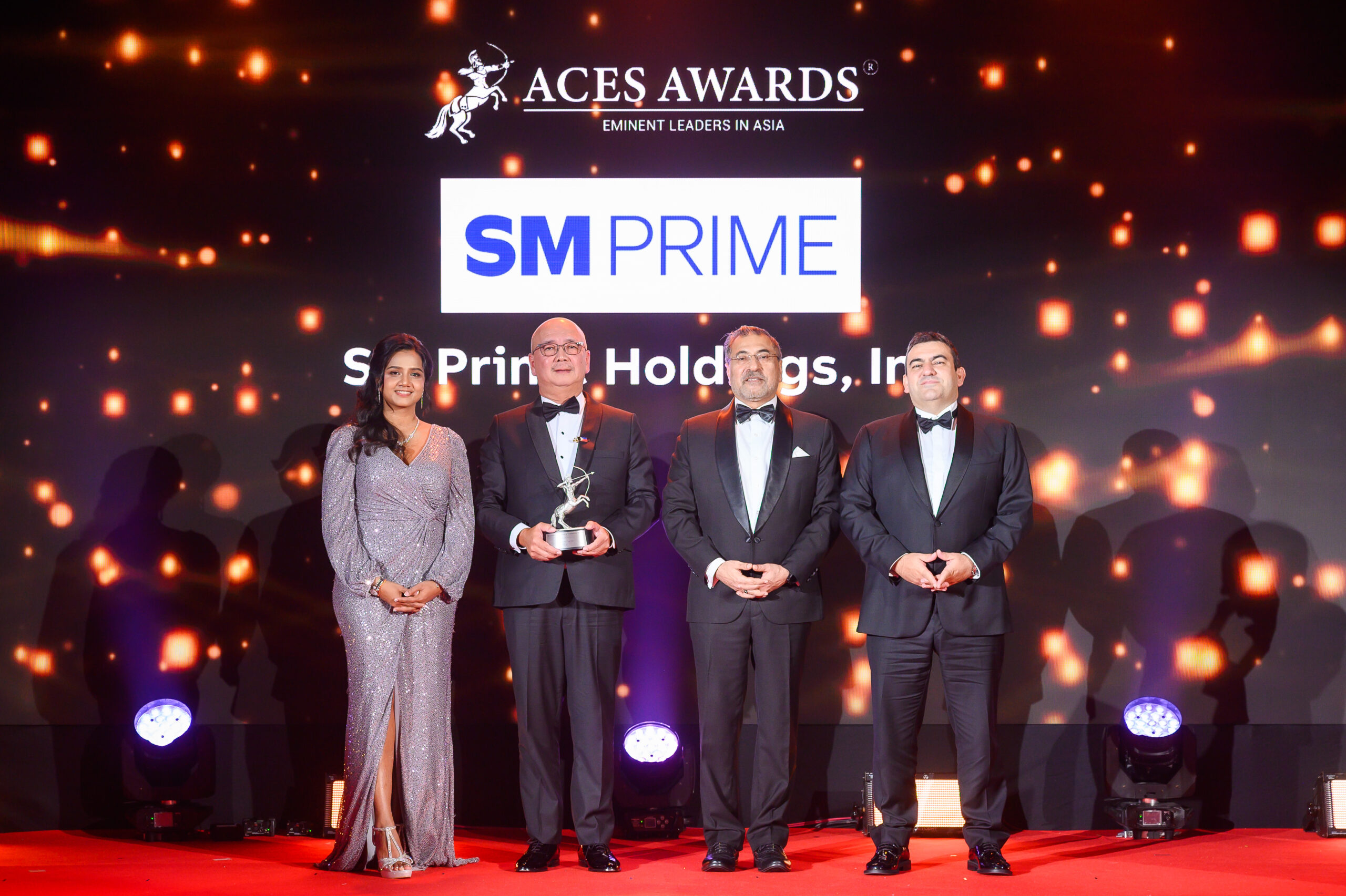 Jeffrey C. Lim of SM Prime Holdings, Inc. Receives Eminent Leader in Asia Award at ACES Awards 2024