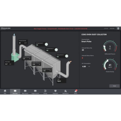 Emerson Dust Collector Monitoring and Control Solution Enhances Performance and Environmental Protection