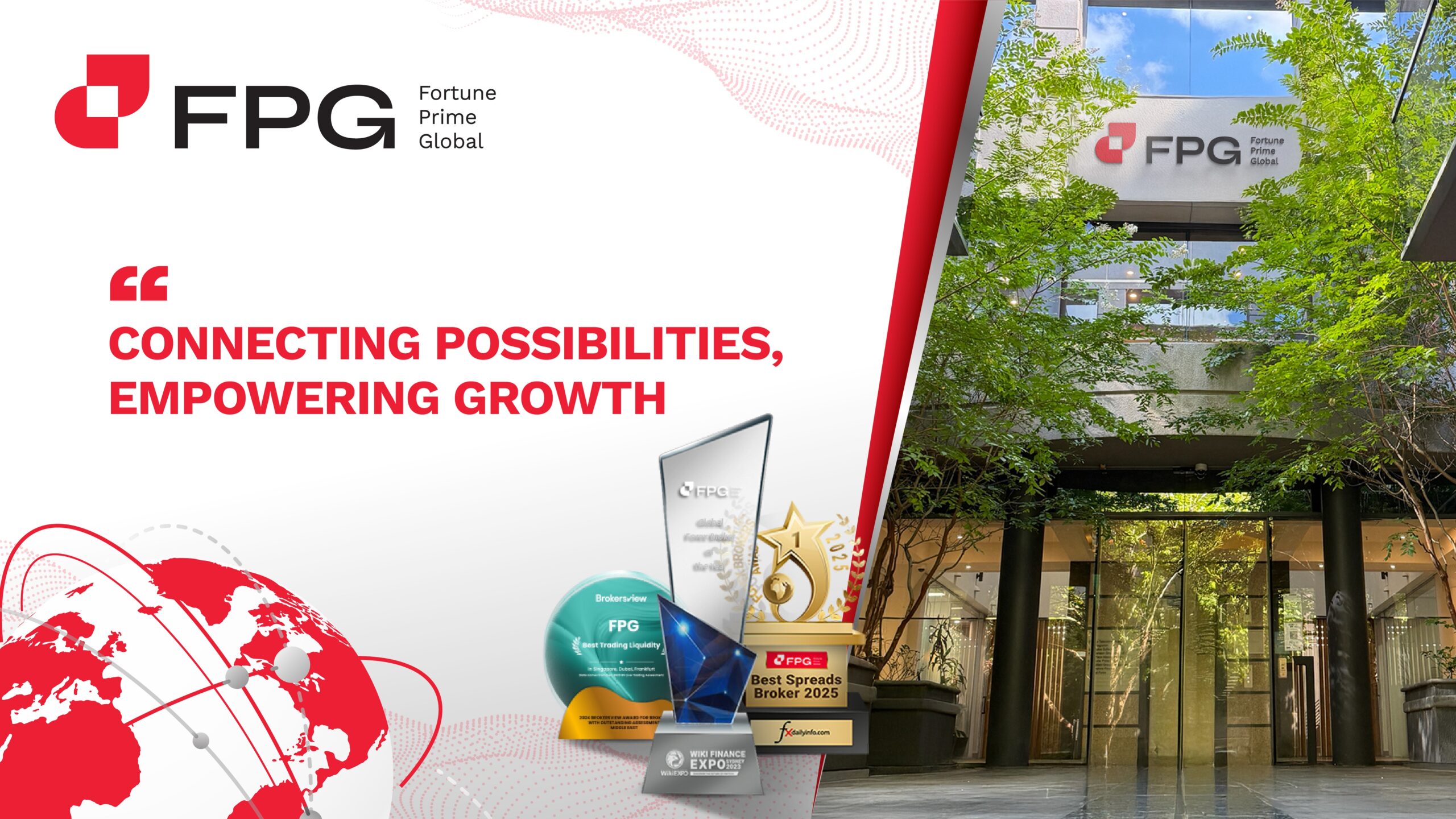 FPG Fortune Prime Global – Awarded “Best Global Forex Broker” & “Best Trading Liquidity”