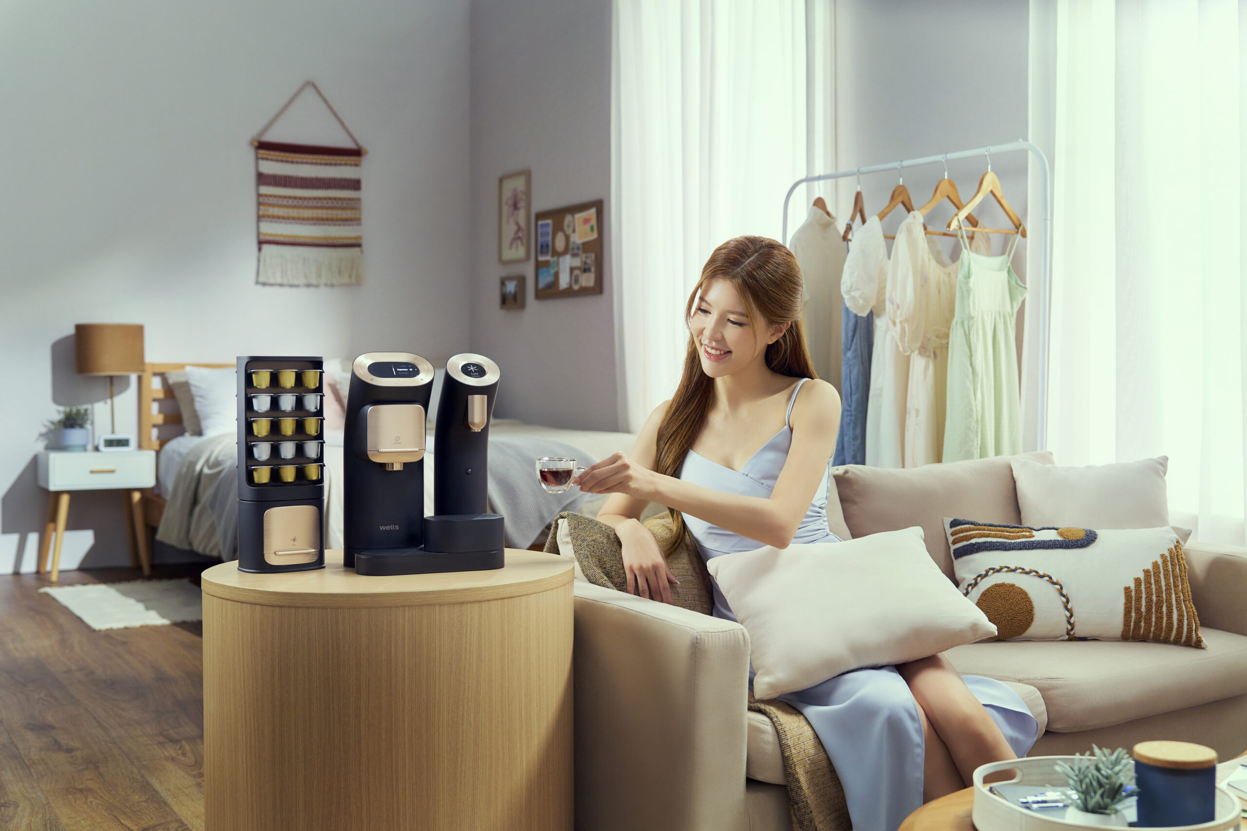 Wells Home Café launches the First 2-in-1 Solution for Coffee and Tea