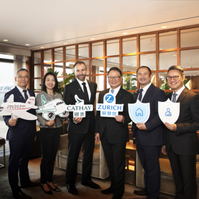 Cathay and Zurich Insurance (Hong Kong) collaborate to offer customers multiple insurance protection in every aspect of their daily lives