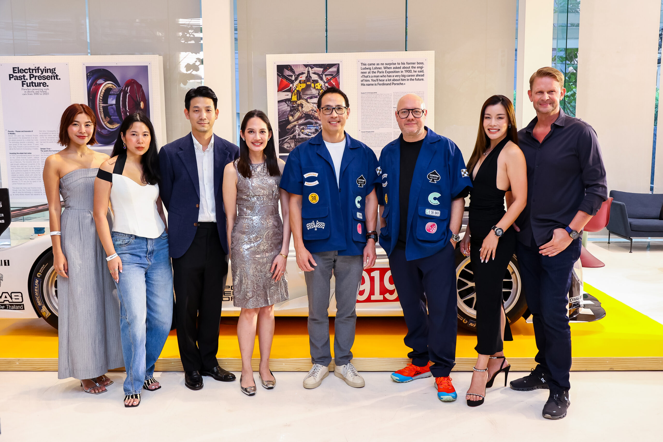 Porsche Design Tower Bangkok and Curvistan Bangkok Host an Exclusive Preview of the “Electrifying Past. Present. Future.” Exhibition