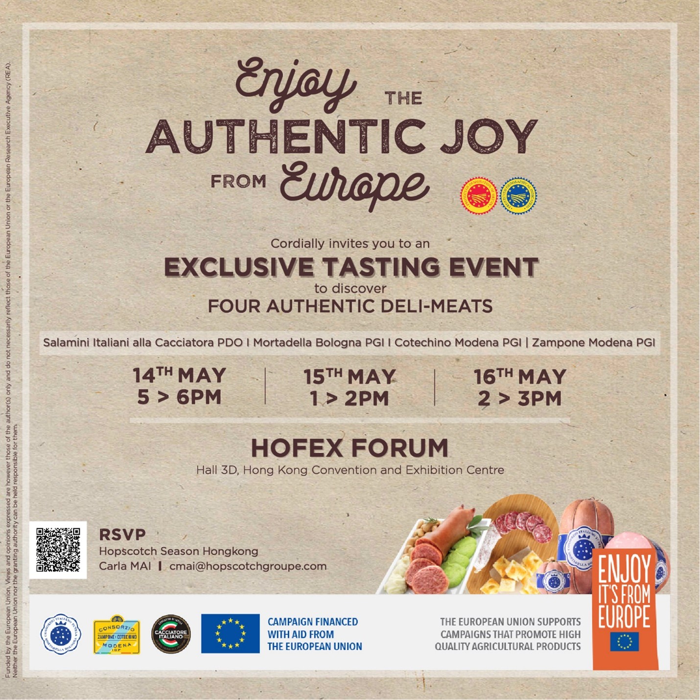 Authentic European Delights for Spring and Beyond – HOFEX 2025 Presentation