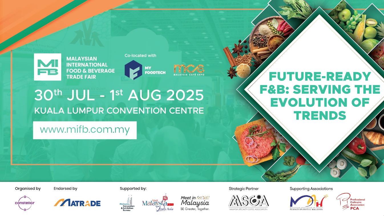 MIFB 2025 returns to KLCC from 30 July – 1 August as Malaysia’s premier food and beverage trade fair