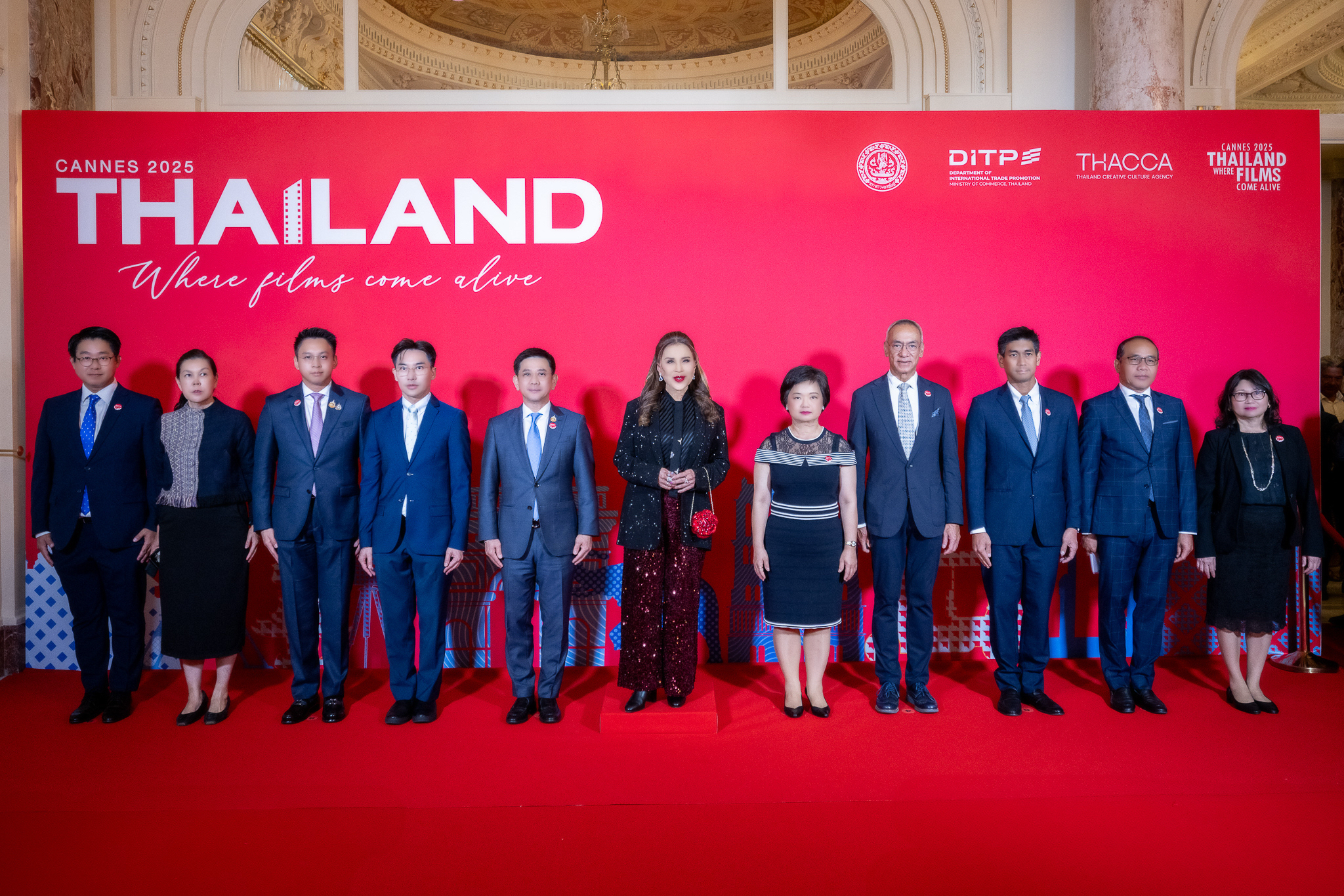 Department of International Trade Promotion, Ministry of Commerce, promotes Thai film industry through Thai Night 2025  at Cannes Film Festival, France.