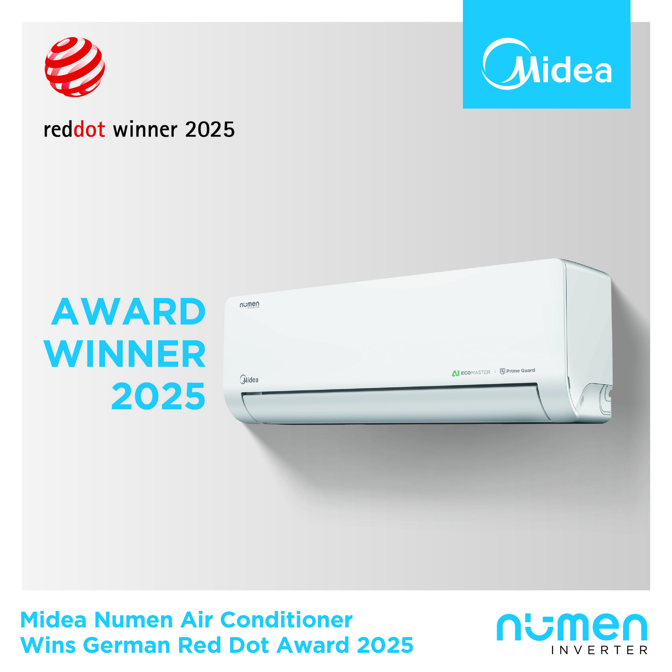 Tailored for Southeast Asia, Honored with German Red Dot Award, Midea Numen AC Brings Innovative Designs