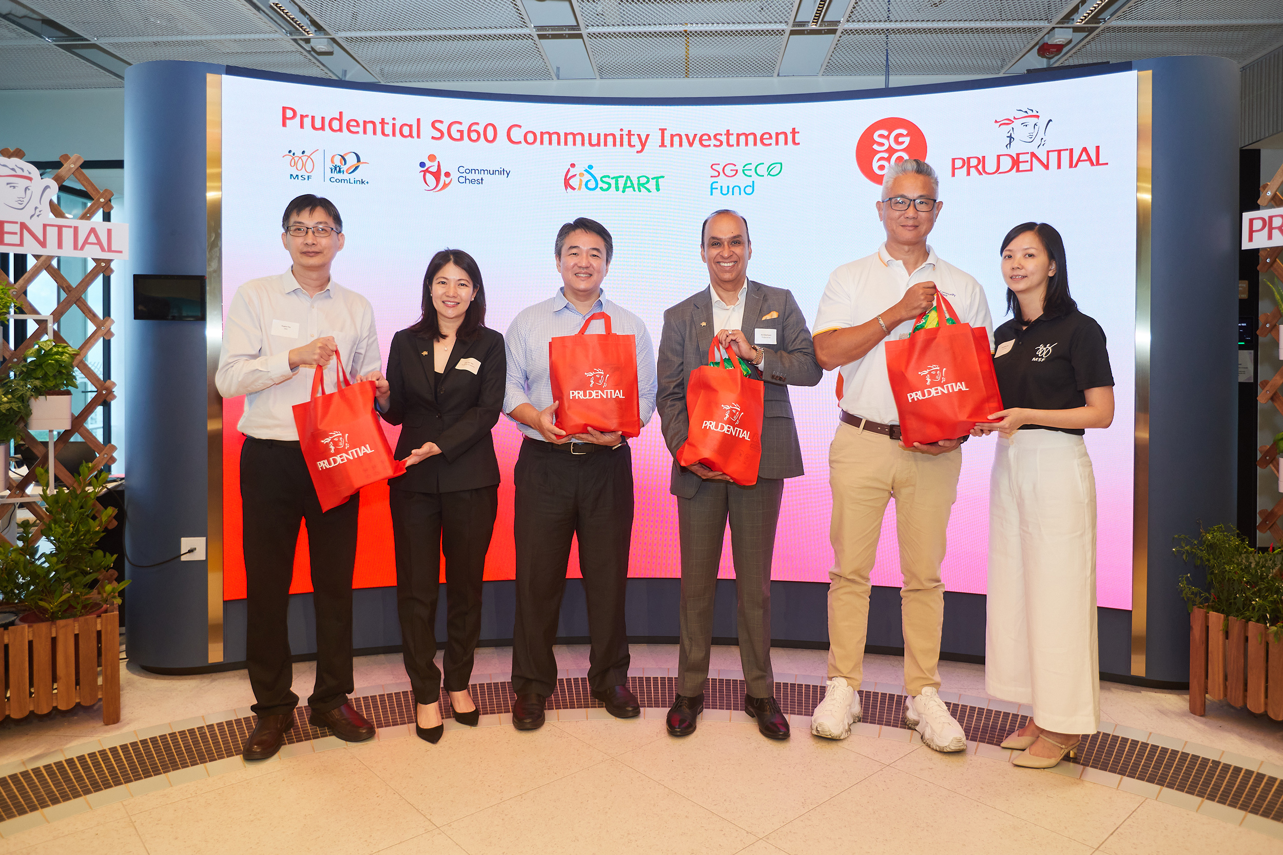 Prudential announces $880,000 community investment to celebrate SG60 and its move to Labrador Tower