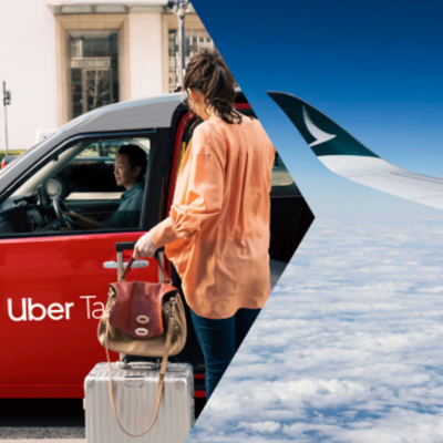 Cathay and Uber Taxi Team Up to Turn Taxi Rides into Rewards for the Skies