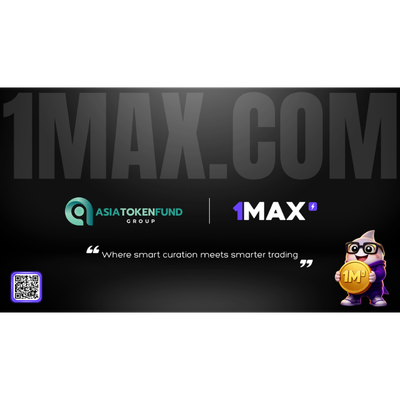 AsiaTokenFund Group Partners with 1MAX.com to Launch Curated Crypto Trading Platform