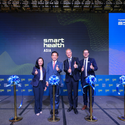Inaugural Smart Health Asia Opens in Singapore: 80 sessions with more than 140 senior speakers from 18 countries