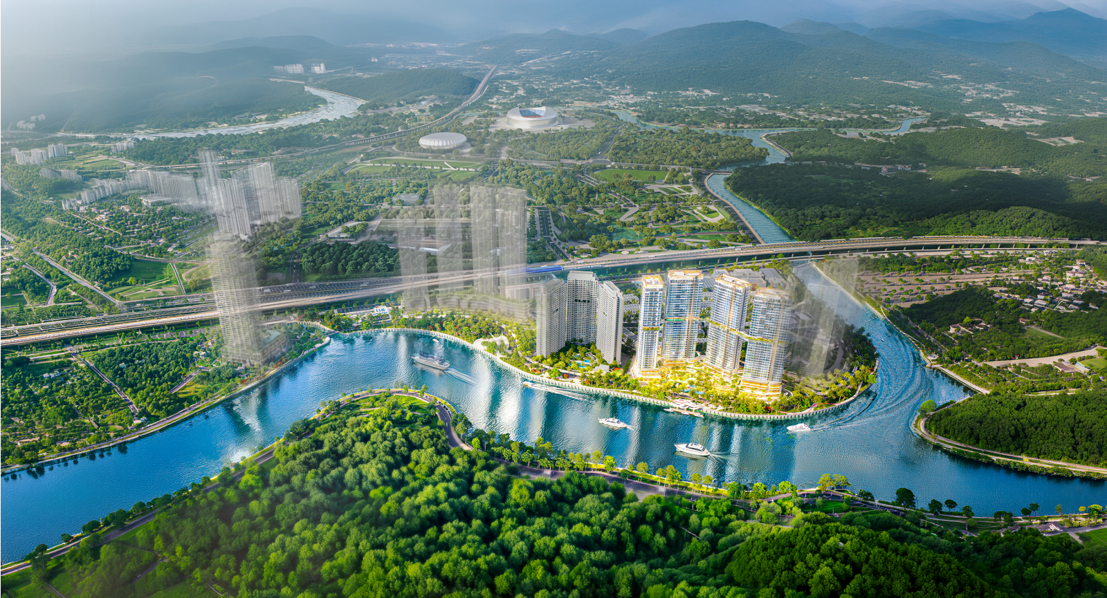 Huong Viet Properties launches Palm River riverside apartment precinct